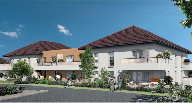 Mouxy programme immobilier neuf &laquo; Les jardins des Pr&eacute;s Nouveaux &raquo; en Loi Pinel 