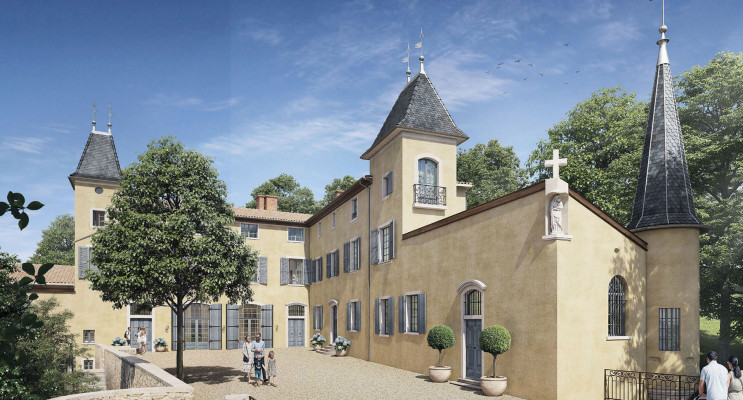 Couzon-au-Mont-d'Or programme immobilier &agrave; r&eacute;nover &laquo; Ch&acirc;teau La Guerri&egrave;re &raquo; en Monument Historique 