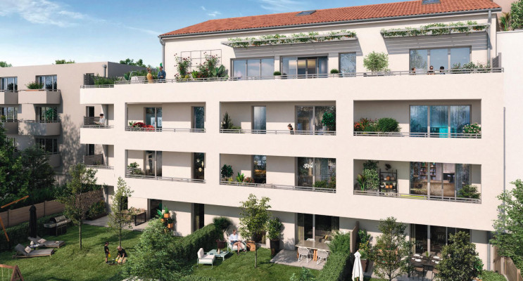 Toulouse programme immobilier neuf &laquo; L'Altitude &raquo; en Loi Pinel 
