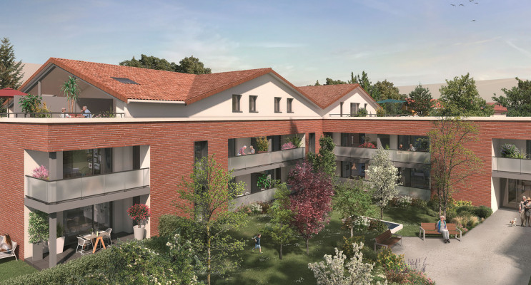 Balma programme immobilier neuf &laquo; Villages d'Or Coeur Balma &raquo; en Loi Pinel 