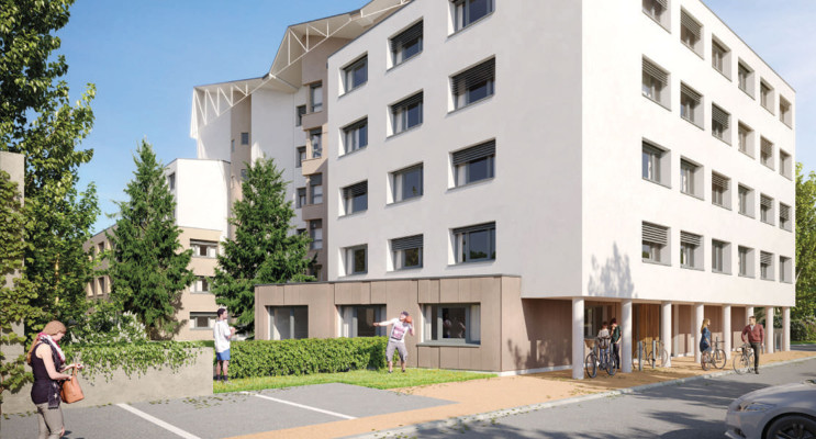 Villeurbanne programme immobilier neuf &laquo; Study Quanta &raquo; 