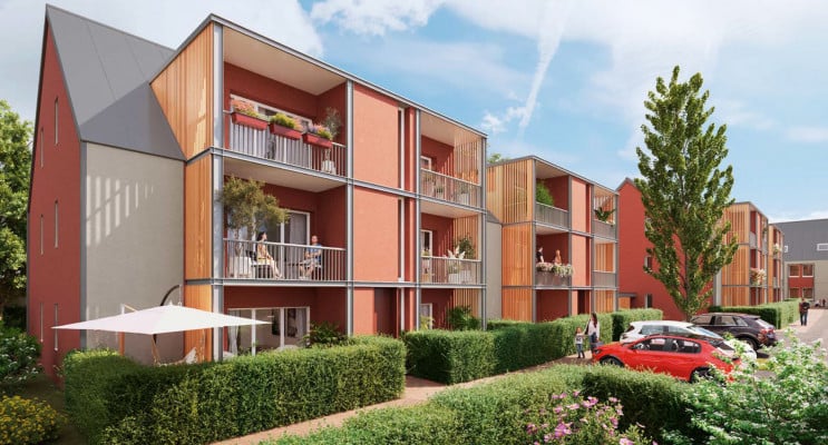 Saint-Aubin-lès-Elbeuf programme immobilier neuf « Les Amarelles » en Loi Pinel 