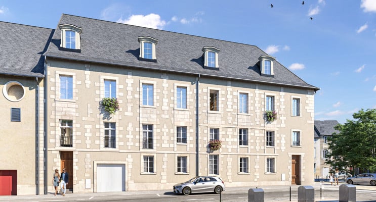 Poitiers programme immobilier &agrave; r&eacute;nover &laquo; Le Clos Sarrail &raquo; en Loi Malraux 