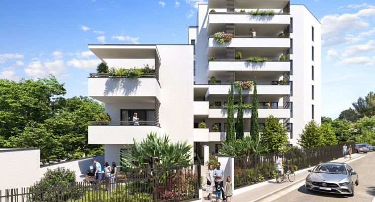 Marseille programme immobilier neuf &laquo; 9&egrave;me Symphonie &raquo; en Loi Pinel 