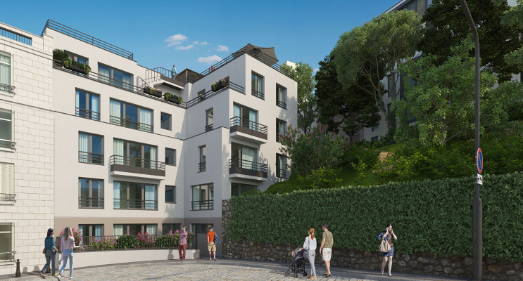 Paris programme immobilier neuf « Palazzo » en Loi Pinel 