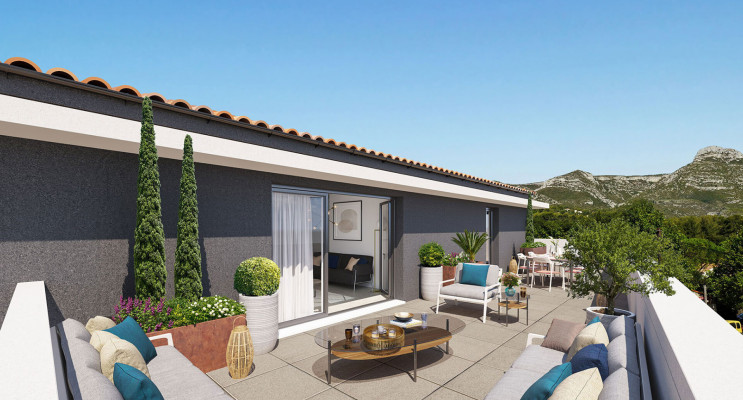 Aubagne programme immobilier neuf &laquo;  n&deg;220935 &raquo; en Loi Pinel 