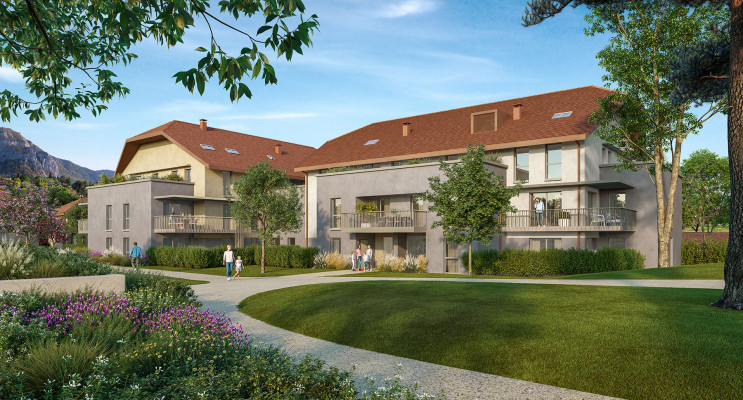 Bossey programme immobilier neuf &laquo; Domaine Ilia &raquo; en Loi Pinel 