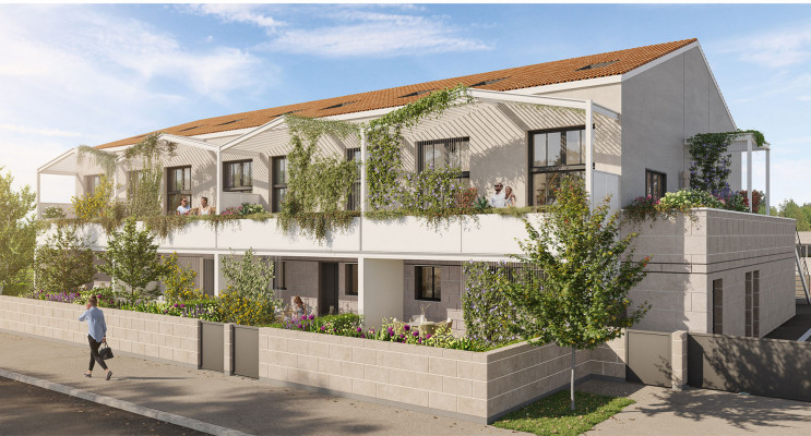 Talence programme immobilier neuf &laquo; L'Admiral - Appartements &raquo; en Loi Pinel 