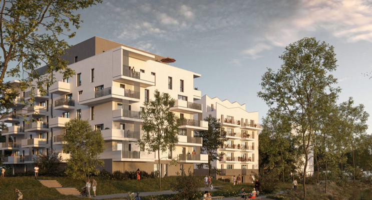 Dijon programme immobilier neuf « Evora Park » en Loi Pinel 