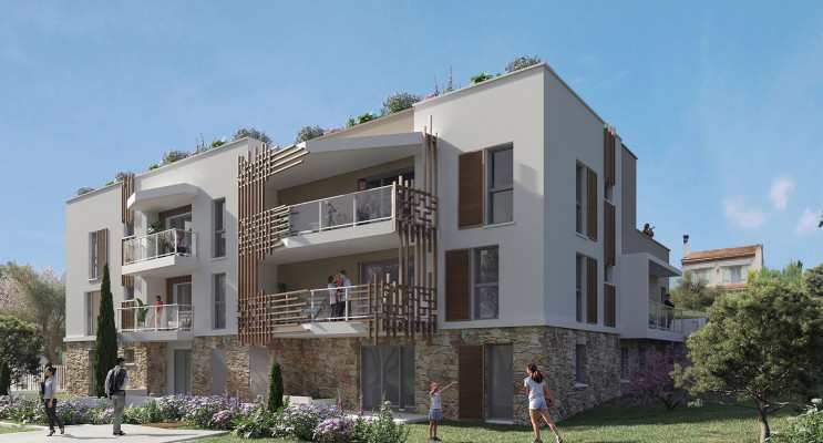 Antibes programme immobilier neuf &laquo; Villa Marie &raquo; en Loi Pinel 