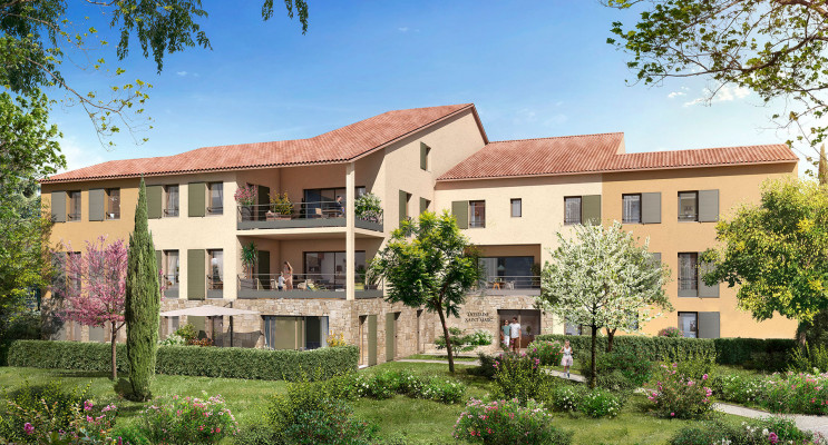Aix-en-Provence programme immobilier neuf « Domaine Saint Marc » en Loi Pinel 