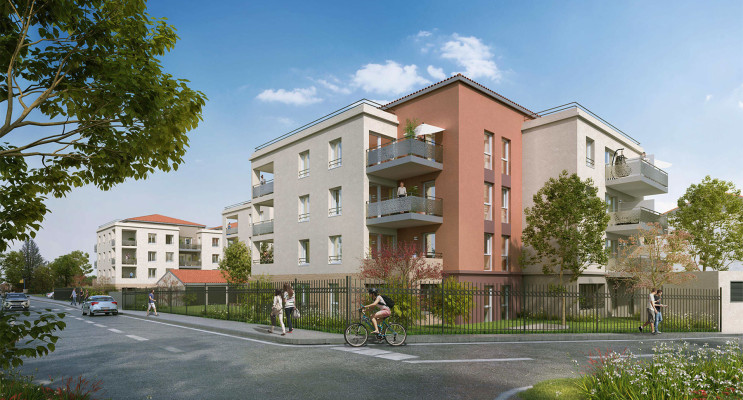 Jassans-Riottier programme immobilier neuf &laquo; Rive Gauche &raquo; en Loi Pinel 