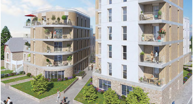 Rennes programme immobilier neuf &laquo; My Campus Saint Martin &raquo; 