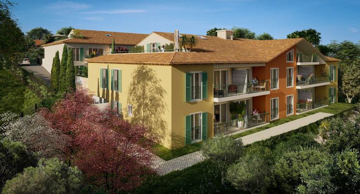 Cogolin programme immobilier neuf &laquo; Villa Saint Ange &raquo; en Loi Pinel 