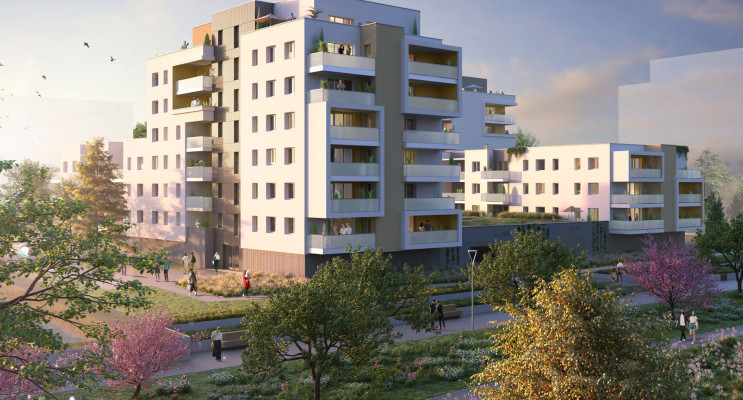 Schiltigheim programme immobilier neuf &laquo; Les Promenades Gutenberg &raquo; en Loi Pinel 