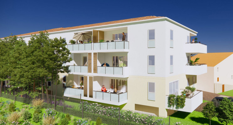 Miramas programme immobilier neuf &laquo; Les Terrasses de Garouvin &raquo; en Loi Pinel 
