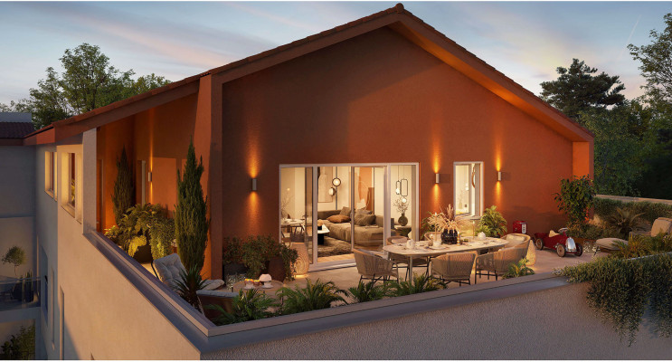 Bourg-en-Bresse programme immobilier neuf « Les Terrasses du Mail