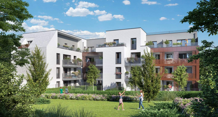 Orsay programme immobilier neuf &laquo; Les Jardins d'Eug&egrave;ne &raquo; en Loi Pinel 