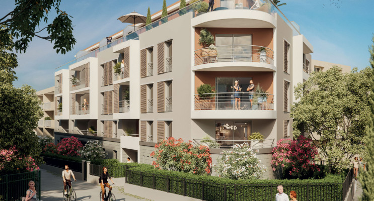 Antibes programme immobilier neuf &laquo; Vill'Azur &raquo; en Loi Pinel 