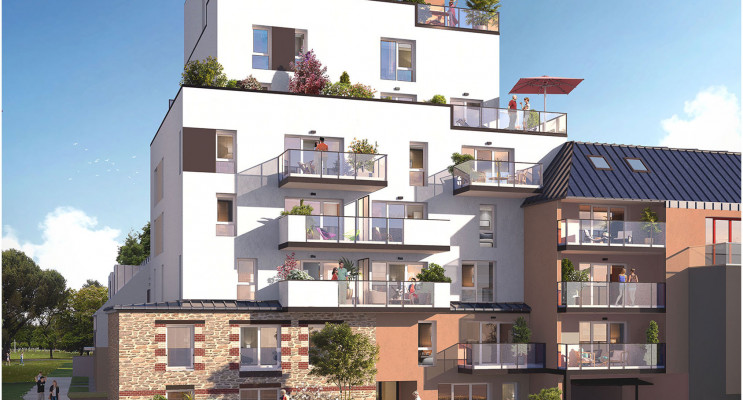 Rennes programme immobilier neuf « Greenvil » en Loi Pinel 