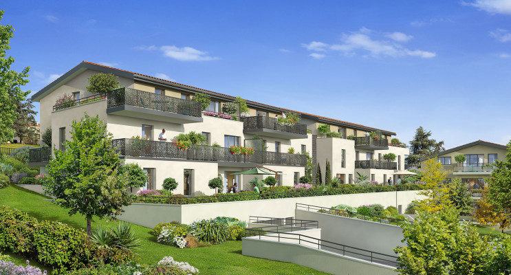Lentilly programme immobilier neuf « Les Terrasses de l'Ouest » en Loi Pinel 