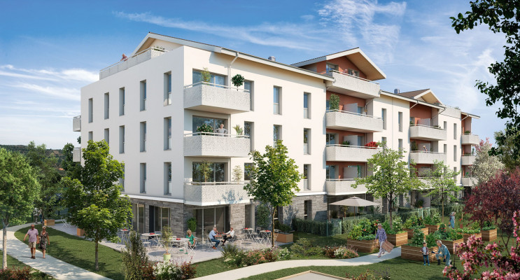 Cessy programme immobilier neuf &laquo; Les Villages d&rsquo;Or Cessy &raquo; en Loi Pinel 