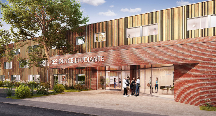 Villeneuve-d'Ascq programme immobilier neuf &laquo; Qampus &raquo; 