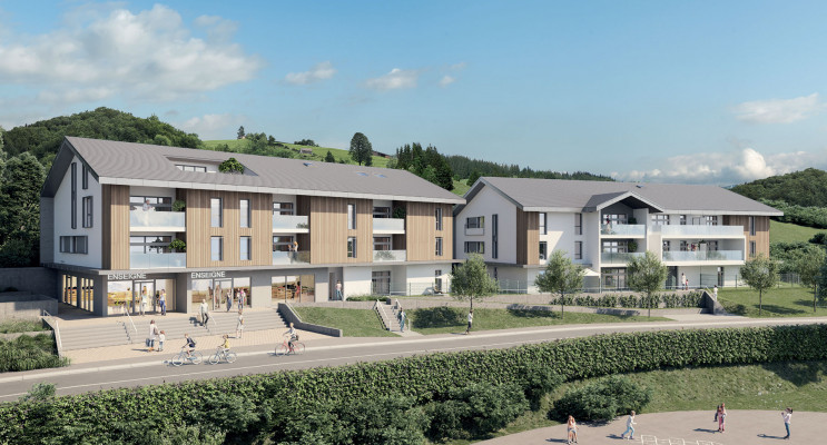 Lyaud programme immobilier neuf &laquo; C&ocirc;t&eacute; Nature &raquo; 