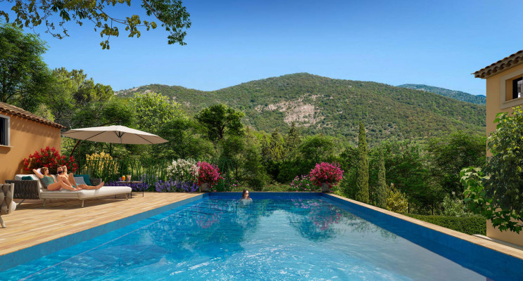 Grimaud programme immobilier neuf &laquo; F&eacute;eries Proven&ccedil;ales &raquo; | Logisneuf