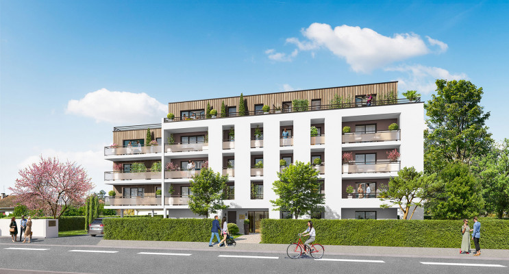 Poitiers programme immobilier neuf &laquo; Les Jardins d'Alma &raquo; en Loi Pinel 