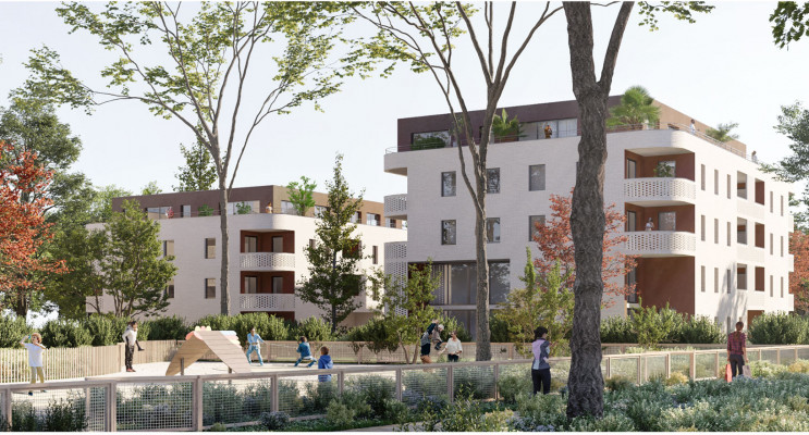 Pessac programme immobilier neuf &laquo; Les Jardins de C&eacute;lan &raquo; en Loi Pinel 