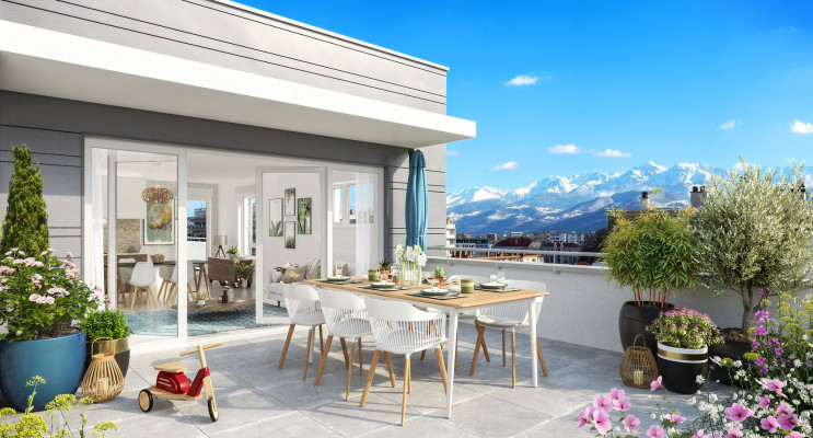 Grenoble programme immobilier neuf « Audacity » en Loi Pinel 