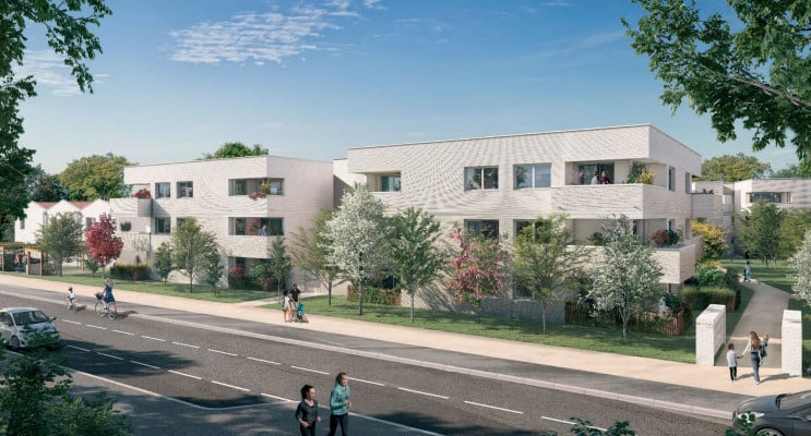 Toulouse programme immobilier neuf « Nuances Emeraude » en Loi Pinel 