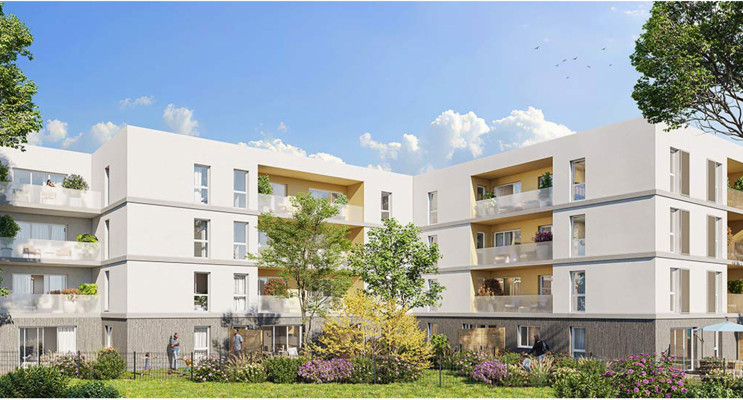 Chartres programme immobilier neuf &laquo; Rosa Gallica &raquo; en Loi Pinel 