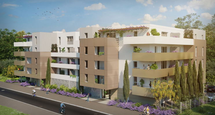 Arles programme immobilier neuf « Couleur Lavande » en Loi Pinel 