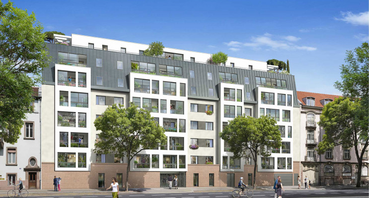 Strasbourg programme immobilier neuf « Nouvel Art » en Loi Pinel 