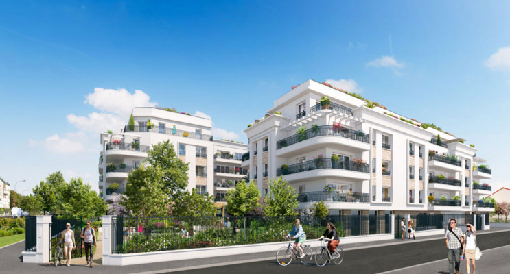 Bezons programme immobilier neuf « Square Art Déco