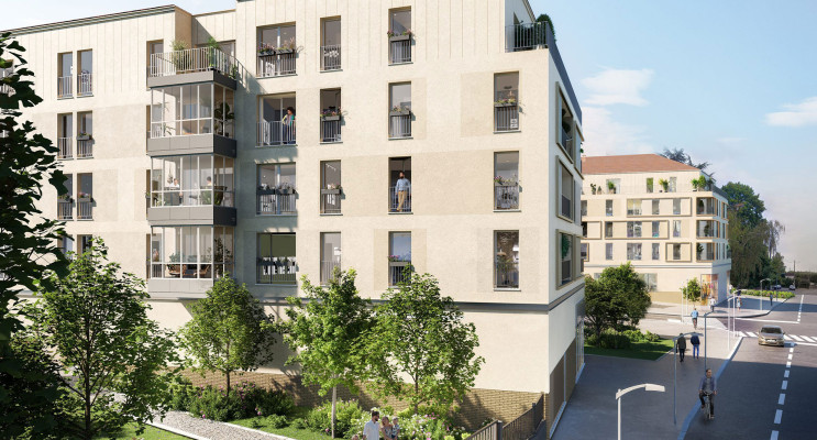 Conflans-Sainte-Honorine programme immobilier neuf &laquo; Les All&eacute;es du Moulin &raquo; en Loi Pinel 