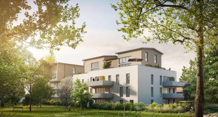 Bourg-en-Bresse programme immobilier neuf &laquo; Au Jardin des Dames &raquo; en Loi Pinel 