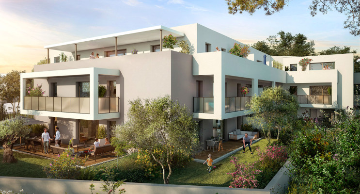 Nîmes programme immobilier neuf « Sorella » en Loi Pinel 