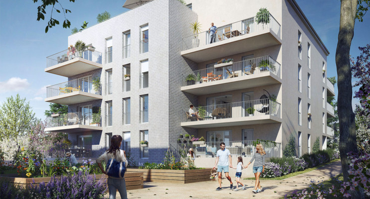 Marseille programme immobilier neuf &laquo; Villa Lumia &raquo; en Loi Pinel 