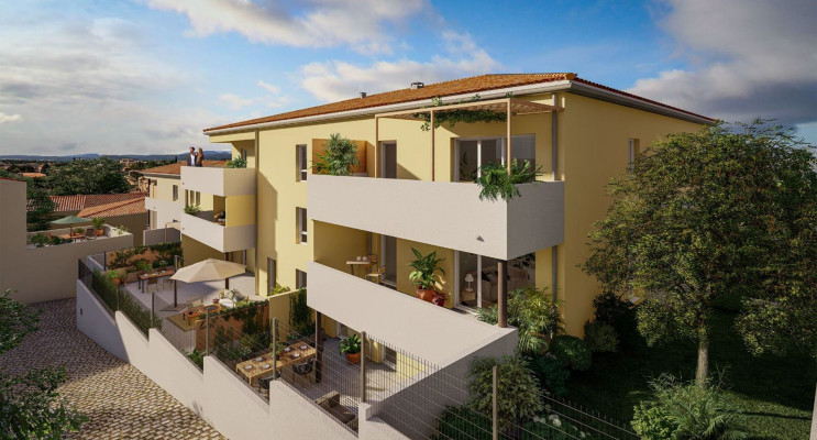 Nîmes programme immobilier neuf « Cesaria » en Loi Pinel 