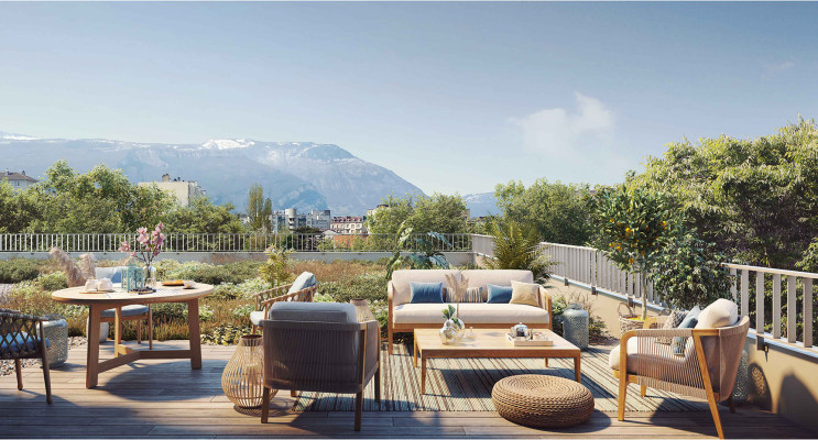 Grenoble programme immobilier neuf « Terre d'Emma