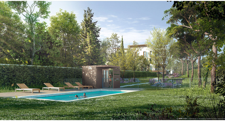 Antibes programme immobilier neuf « Les Jardins d'Azur » en Loi Pinel 