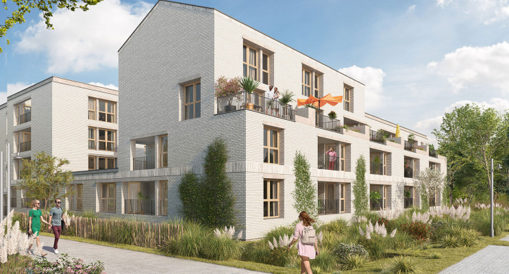Lille programme immobilier neuf &laquo; B&rsquo;Lille &raquo; en Loi Pinel 