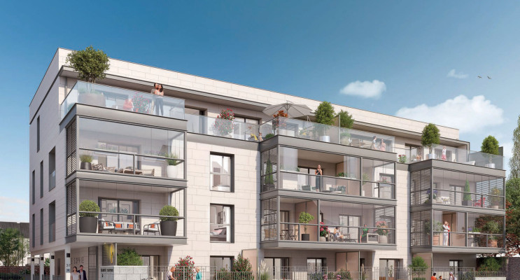 Rennes programme immobilier neuf &laquo; Le Parc Sainte-Sophie &raquo; en Loi Pinel 