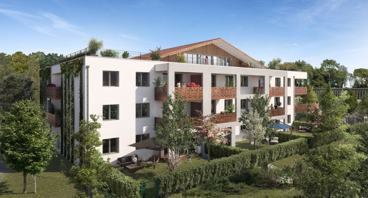 Boucau programme immobilier neuf &laquo; Les Terrasses de Piquessary &raquo; en Loi Pinel 