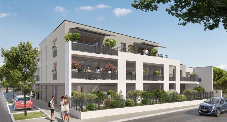 Lagord programme immobilier neuf &laquo; Les Galets &raquo; en Loi Pinel 