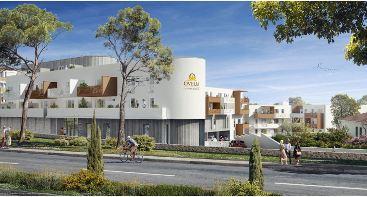 N&icirc;mes programme immobilier neuf &laquo; Le Jardin d'Odette &raquo; 