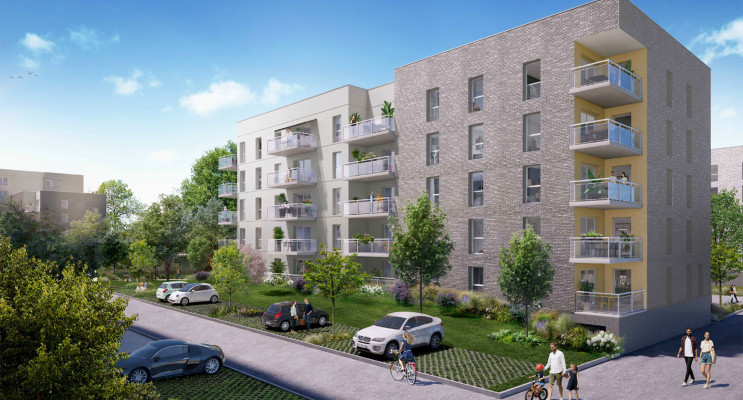 Amiens programme immobilier neuf &laquo; Ad Vitam &raquo; en Loi Pinel 